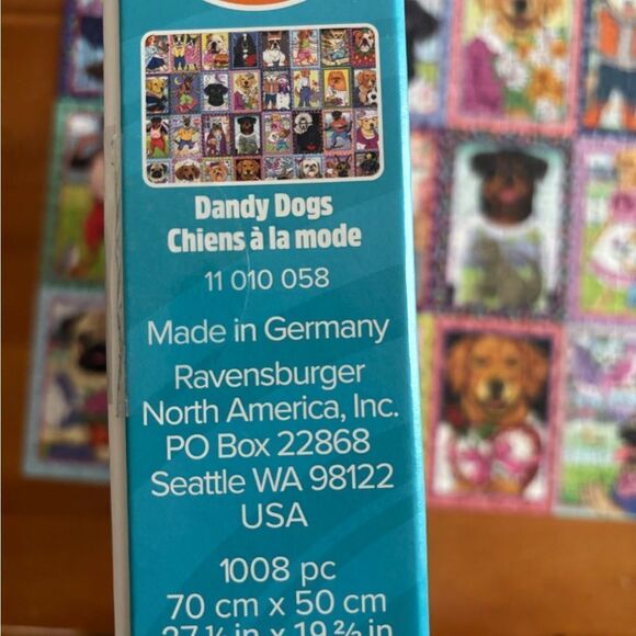 Jigsaw Puzzle Dandy Dogs 1000 Piece - Picture 8 of 10